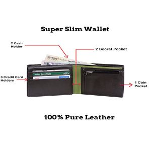 Mens Brown Leather Purse