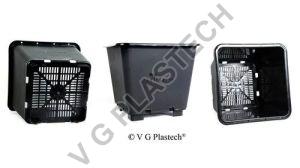 Heavy Duty Square 10 Litres Plastic Pot