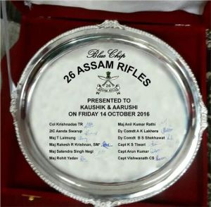 Silver Plaque