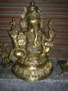 Brass Ganesh Statue