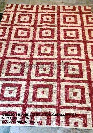 Beaided Jute  Cotton Chenille Rugs