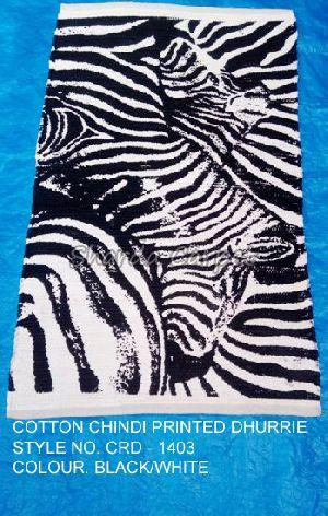 Cotton Chindi Printed Dhurries 03