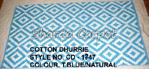 Cotton Dhurries01