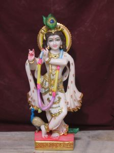 Marble Krishna Statue