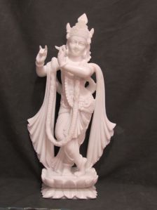 Marble Krishna Statue