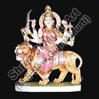 Marble Durga Statue 13