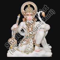 Marble Hanuman Statue 06