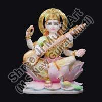 Marble Saraswati Statue 10
