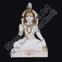 Marble Shiva Statue 09