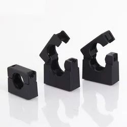 Black Color Conduit Clamp Bracket nylon PA66 Plas