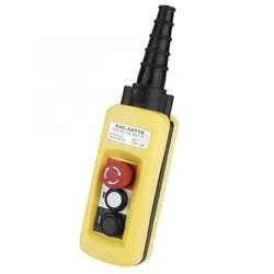 XAC-A2713 Rainproof Hoist Push Button Switch for Hoist Crane Control 2 pushbuttons 1 Emergency Stop