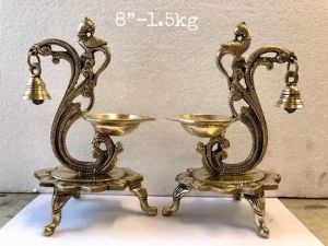 Brass Oil Lamps