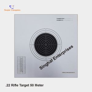 Target Paper .22 Rifle