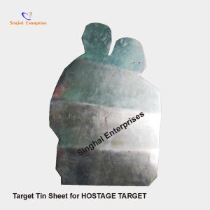 Target Tin Sheet Hostage