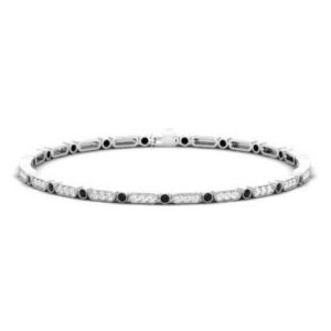 1.68 Carat Tennis Bracelet Made in 14k White Gold for Women