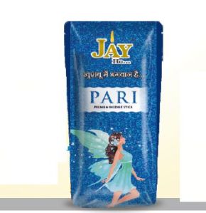 Pari Zipper Pouch White Premium Incense Sticks