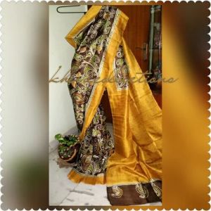 Block print kerala cotton saree