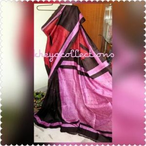 Designer Bishnupur Silk Saree