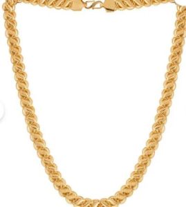 Handmade Gold Plated Mens Chain