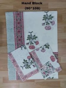 Hand Block Print Bedsheet