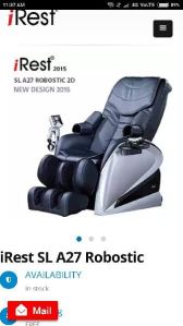 Body Massage Chair (SL A-27)