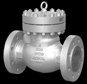 Cast Steel Check Valve Swing Type Flanged End 300#