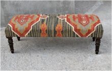 Kilim handmade Elegant bench