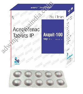 Akquit 100mg Tablets