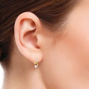 DER80 DIAMOND EARRING