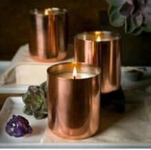 COPPER JAR candle votive