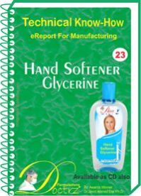 Hand Softener Glycerine Manufacturing