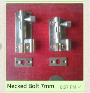 Brass Necked Bolt 7mm