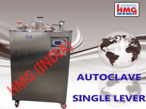 SINGEL LEVER AUTOCLAVE VERTICAL FULLY AUTOMATIC