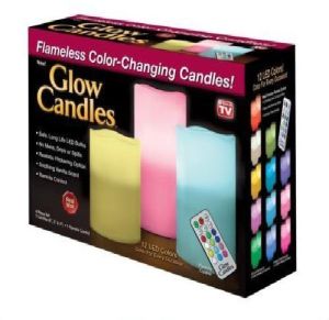 color changing candle