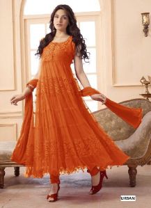 Net Anarkali Suit (PTAS-1034)