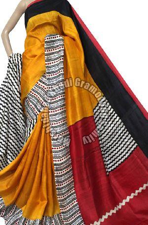 Printed Silk Sarees