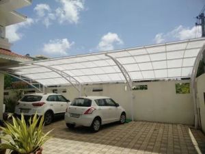 POLYCARBONATE PARKING SHED