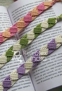 MBT105 Macrame Book Mark Tassel