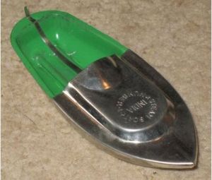 Steam Power Tin Boat Toy