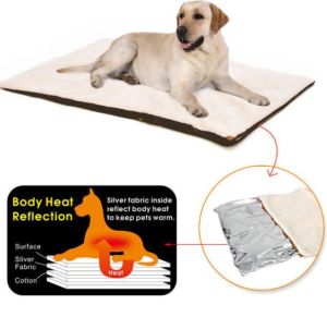 Dog Cat Rays Radiant Heat Safety Heated Warmer Pet Bed Pad Self Warming Film