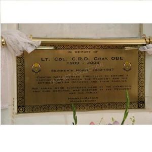 Brass Plaque