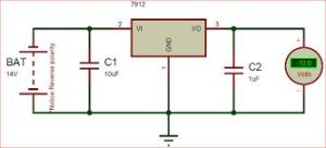 +5v To +15v Regulated Dual Power Supply Circuit