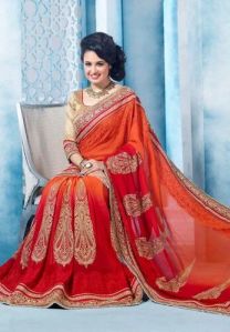 Georgette Chiffon Designer Saree