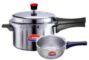 3 Ltr Combo Pan Aluminium Pressure Cooker