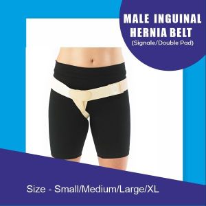 Male Inguinal Hernia Belt (Sigle/Double Pad)