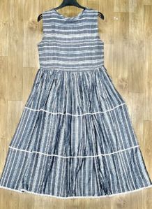 Striped Maxi Gown