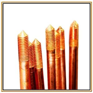 Copper bonded rod