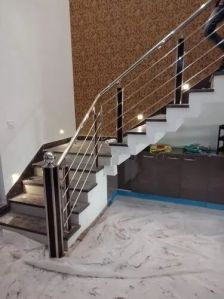 Stainless Steel Staircase Railing