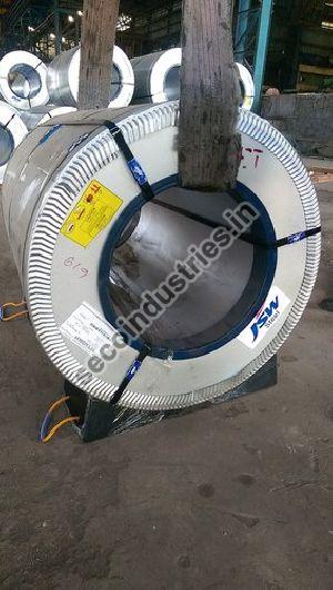 Rubber skid for steel coil protection