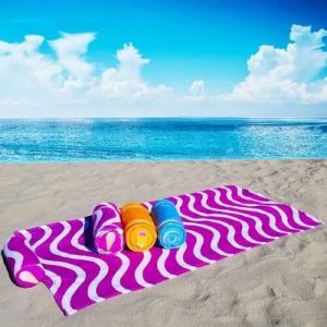 designer beach towel